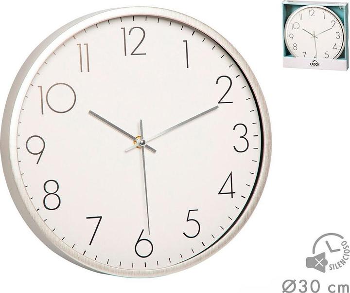 Produktbild Caison Grey/white wall clock, ø30 cm (30 cm)