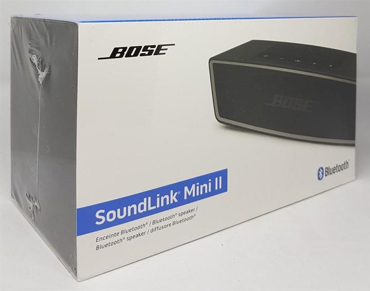 Actual product image Bose SoundLink Mini II (10 h, Rechargeable battery operated, Electrical connection)