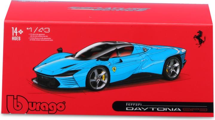 Immagine prodotto Bburago Ferrari Daytona SP3 1/43 blu
