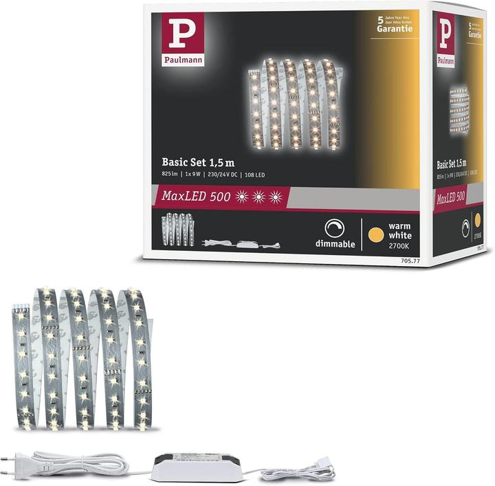 Actual product image Paulmann MaxLED (Daylight, 150 cm, Indoor)