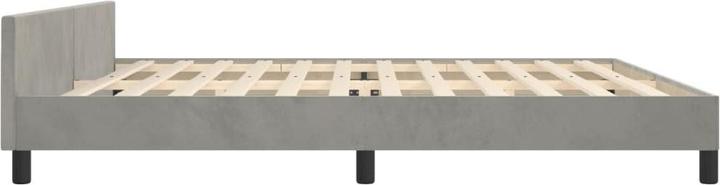 Produktbild vidaXL Bettgestell mit Kopfteil (200 x 200 cm)