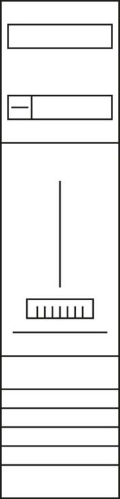 Image du produit Hager Panneau complet Mainova ZH34C7N 1Z 1 panneau 3Pu. 5pôles