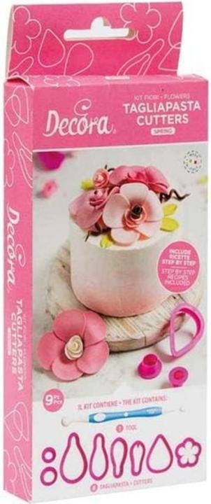 Produktbild Decora Prägerform Blumen Rosa