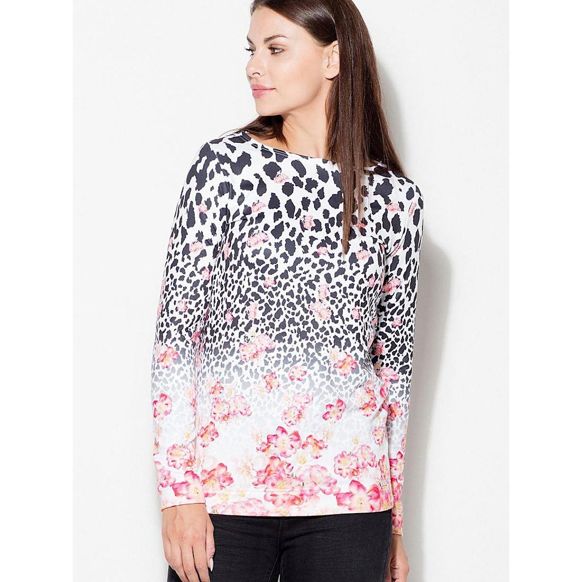 Katrus, Damen, Bluse, Bluse, Mehrfarbig, (L)