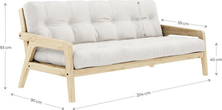 Actual product image Karup Design Grab (3-seater, Sofa bed)