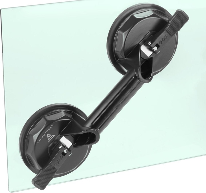 Actual product image Stahlwerk Double suction lifter with 135 kg load capacity and 2 x 12.5 cm | 5" diameter (135 kg)