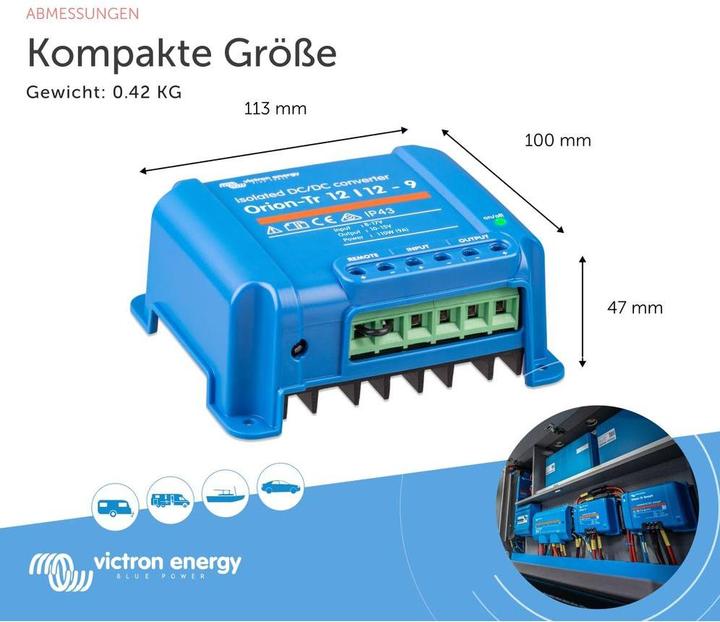 Produktbild Victron Energy Orion-Tr 12/12-9A DC-DC