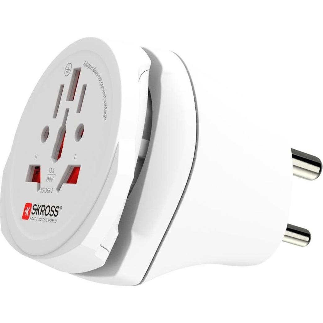 Skross, Reiseadapter, Combo World - India