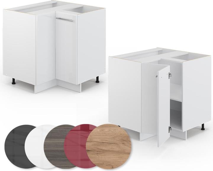 Produktbild Vicco Eckunterschrank Fame-Line (80.50 x 80.50 x 82 cm)