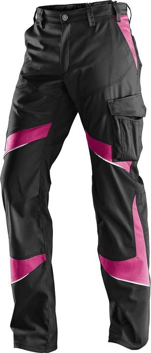 Actual product image Kübler Activiq ladies' trousers, black/pink, size 48 (48)
