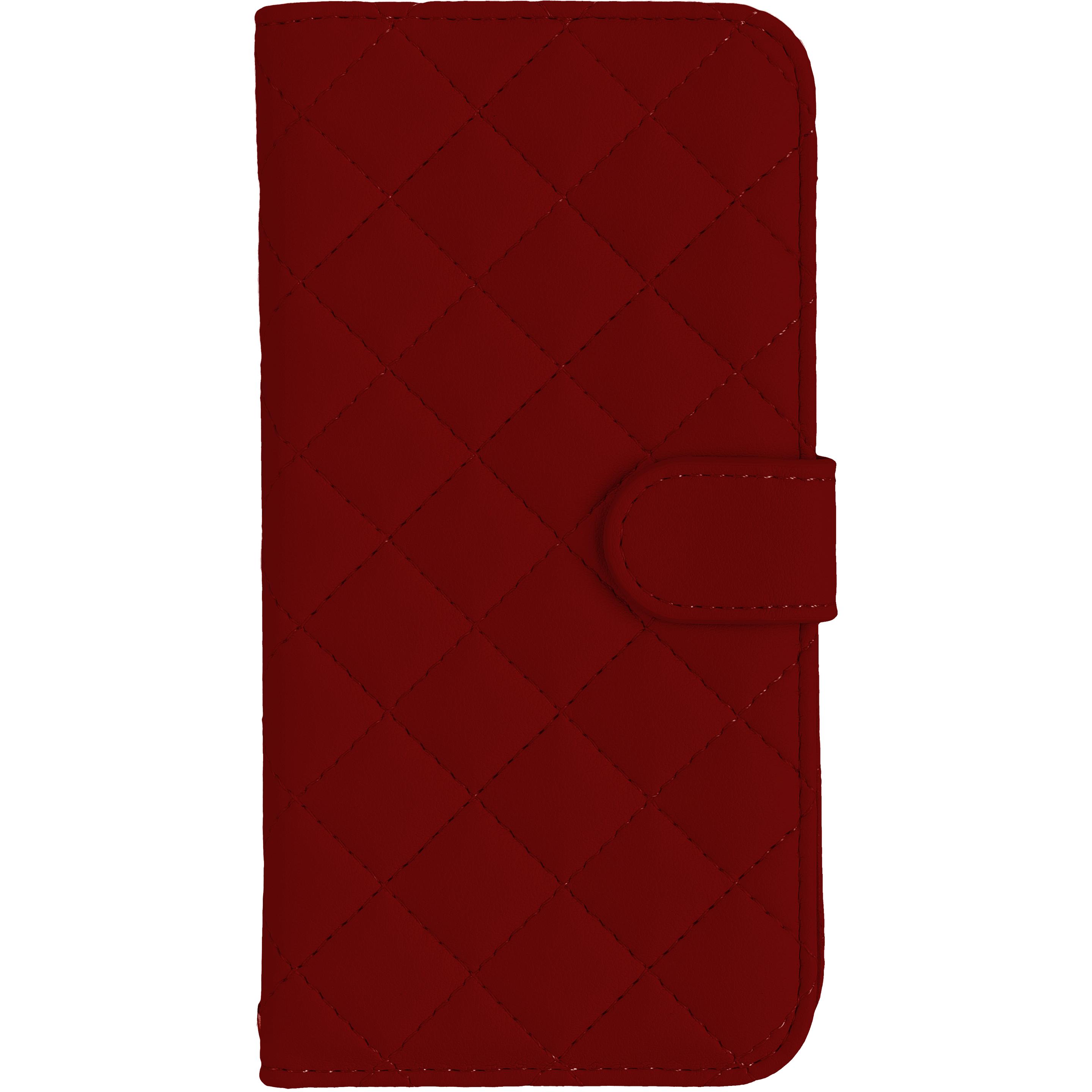 Peter Jäckel OHLALA! Book Case FASHION für Samsung A54 5G Red (Samsung Galaxy A54 5G), Smartphone Hülle, Rot