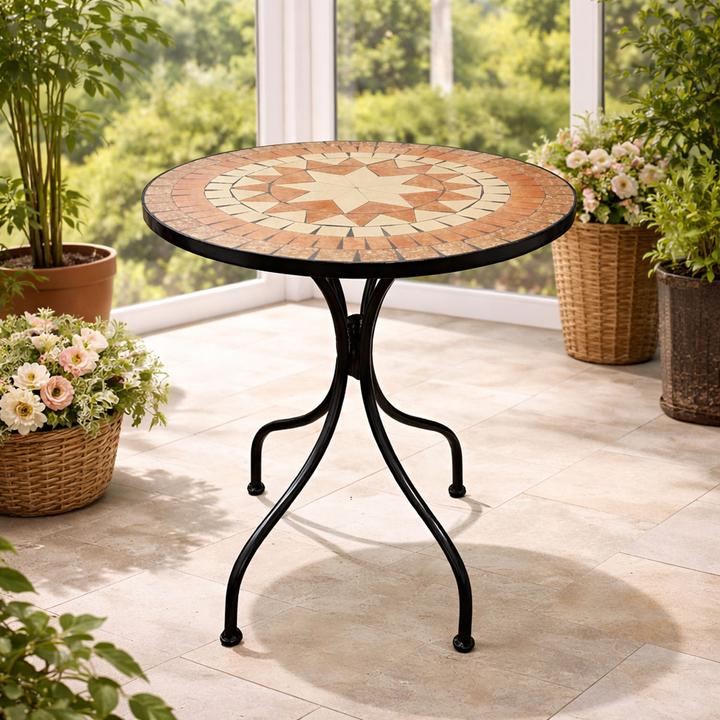 Produktbild Mojawo Mediteraner Mosaik Tisch Ø60cm