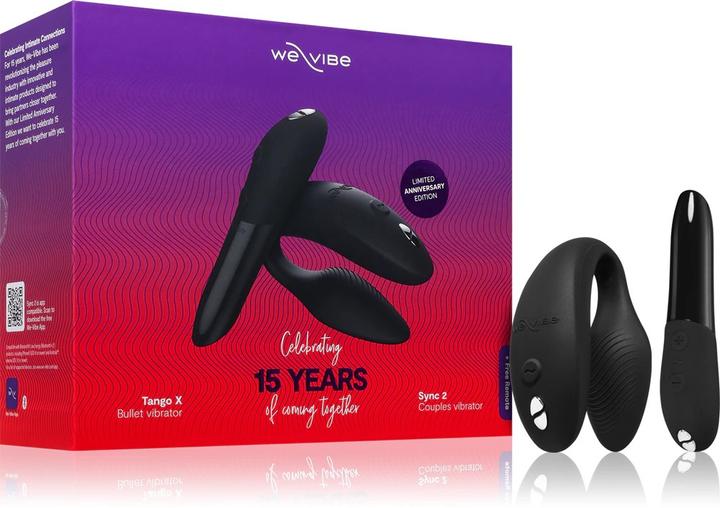 Actual product image We-Vibe Toy set "15th Anniversary Collection" with Sync 2 and Tango X