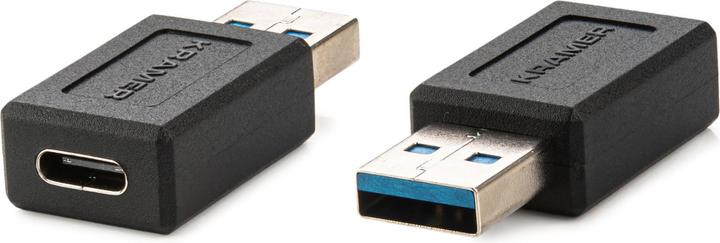 Actual product image Electronics AD-USB3/AC, USB type-C female connector, USB type-A male connector, Black (USB, 3.80 cm)