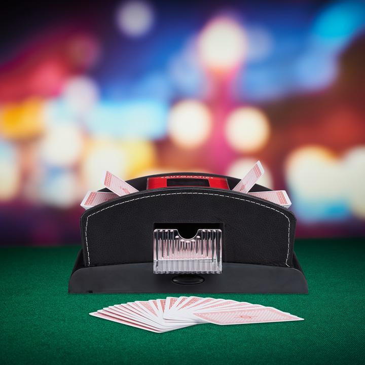 Actual product image Relaxdays Electric Card Shuffler