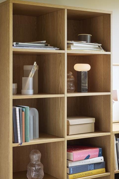 Produktbild Hübsch Low Tragbare Lampe Braun