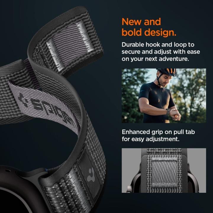 Actual product image Spigen Athlex Air 2 (44 mm, 45 mm, 46 mm, 49 mm, Fabric, Nylon, Plastic)