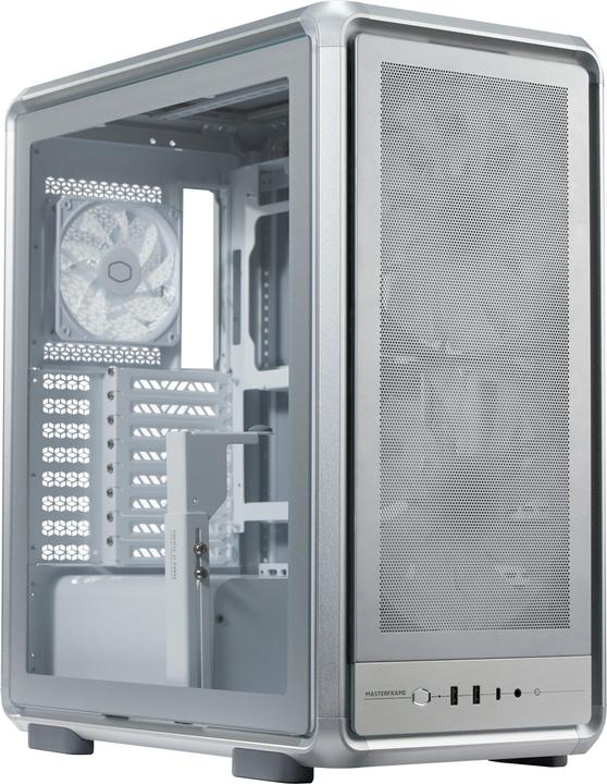 Produktbild Cooler Master CoolerMaster Geh MasterFrame 500 Mesh ARGB Silver (Micro ATX (mATX), Mini-DTX, Mini-ITX, SSI CEB)