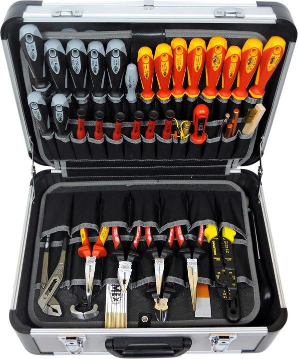 Actual product image Famex Aluminum Tool Case with Pallets
