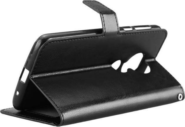 Actual product image MU Classic Crazy Horse II Leather Bookcover Series (Motorola Moto G6 Play)