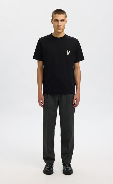 Immagine prodotto Selected Regular Fit Print T-Shirt mit Rundhalsausschnitt (XL)