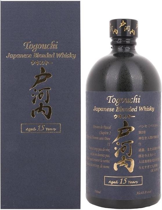 Produktbild Togouchi 15 Years (Blended Whisky, Japanischer Whisky, 1 x 70 cl)