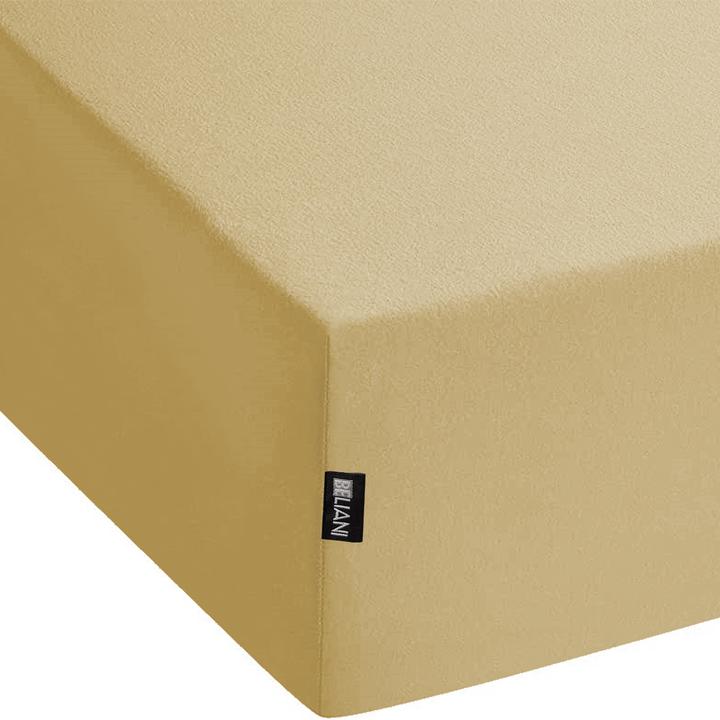 Produktbild Beliani Spannbettlaken Baumwolle olivgrün 180 x 200 cm JANBU (180 x 200 cm)