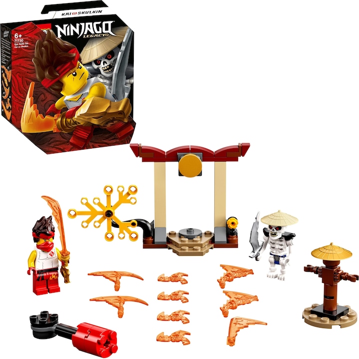 Immagine prodotto LEGO Set di battaglia: Kai contro Skulkin (71730, LEGO Ninjago)