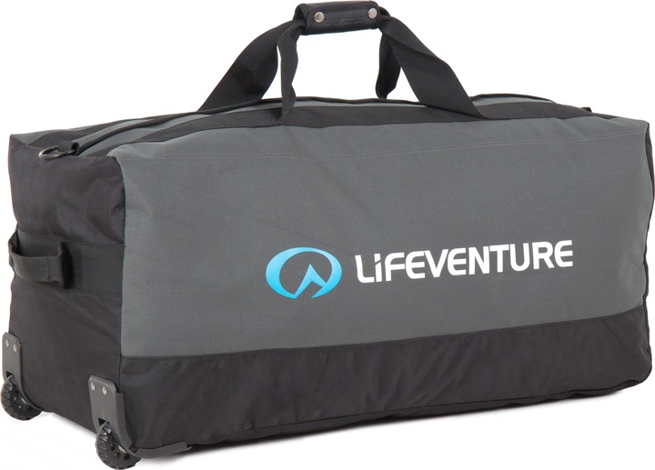 Lifeventure Expedition Duffle 120L Wheeled, Black/Charcoal (120 l)