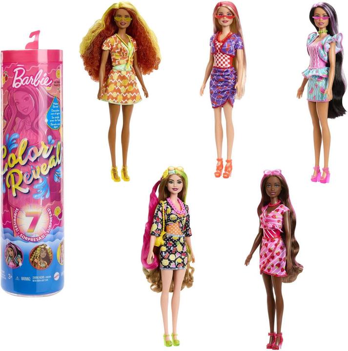 Immagine prodotto Barbie Rivelazione del colore Serie Frutta Dolce