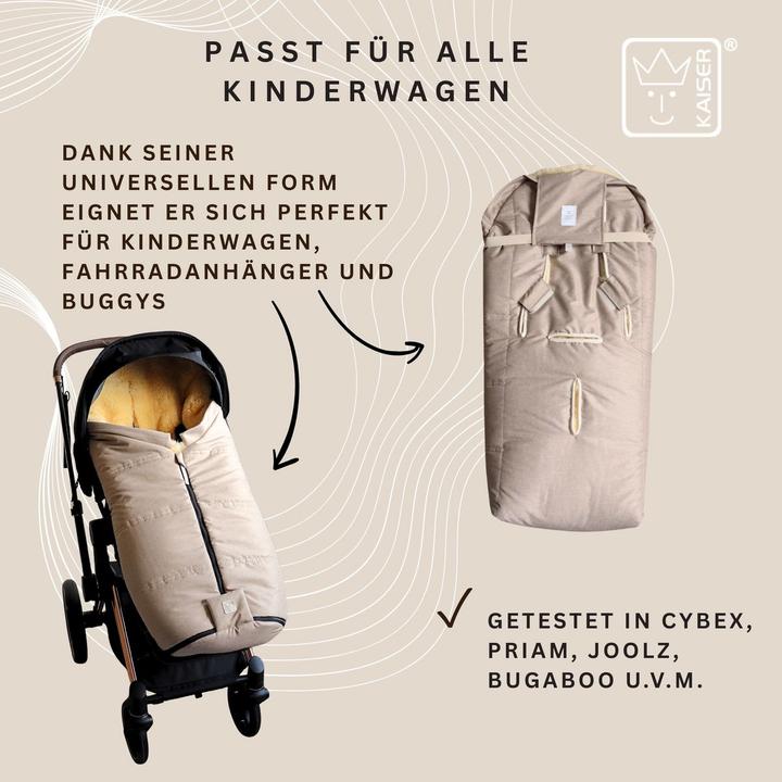 Image du produit Kaiser Baby Kaiser Lammfell Fusssack Iglu 2.0, ginger