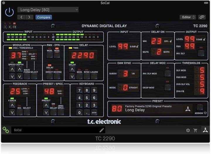 Produktbild TC Electronic TC 2290-DT Digital Delay Plug-In & Interface (Delay (Echo))