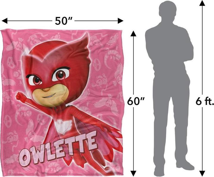 Image du produit PJ Masks - Couverture (152 x 127 cm)