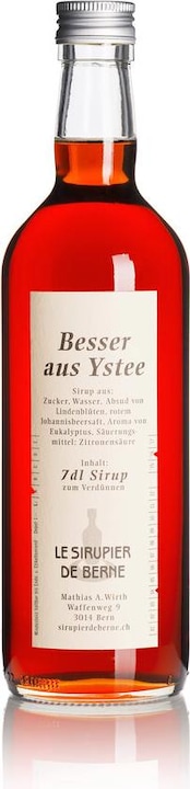 Produktbild Sirupier de Berne Besser als Ystee Sirup 35 cl Le Fl.Depot Fr. 1.- (24 x 35 cl)