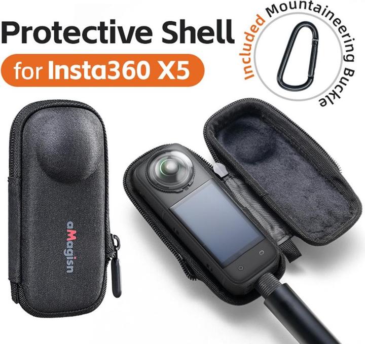 Actual product image aMagisn Insta360 X5 Transport Box protective cover