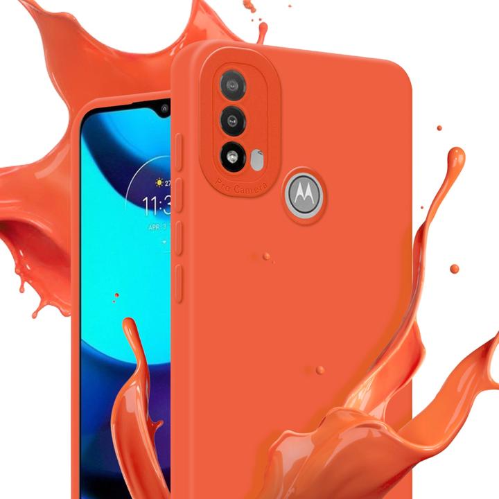 Produktbild Cadorabo Hülle für Motorola MOTO E20 im TPU Fluid LM162 Style (Motorola Moto E20)