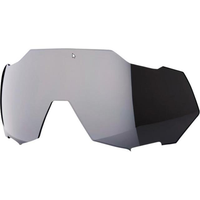 100%, Herren, Brillen Zubehör, Ersatzlinse Speedtrap Black, Schwarz