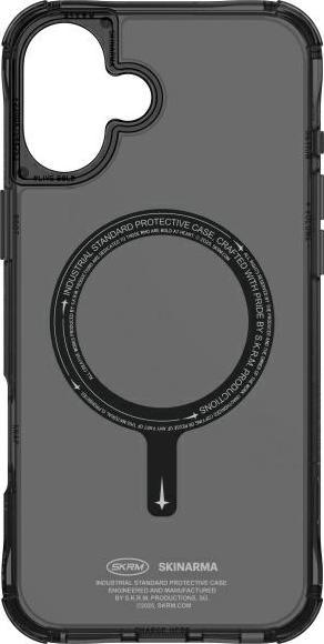 Actual product image Skinarma case Saido iPhone 16 6.1" Magnetic Charging black (Apple iPhone 16)