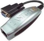 Actual product image Lantronix xDirect Compact 1-Port Secure Serial (RS232) to IP Ethernet
