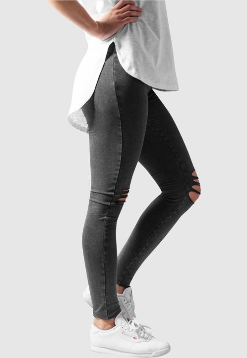 Immagine prodotto Urban Classics Leggings al ginocchio tagliati da donna (XS)
