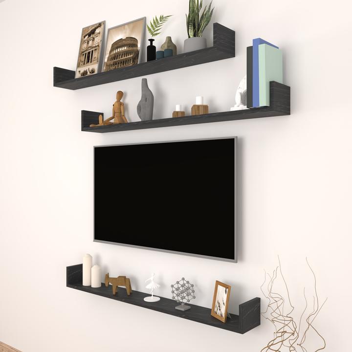 Image du produit En.Casa Höganäs 3 pcs. (120 x 15 x 12 cm)