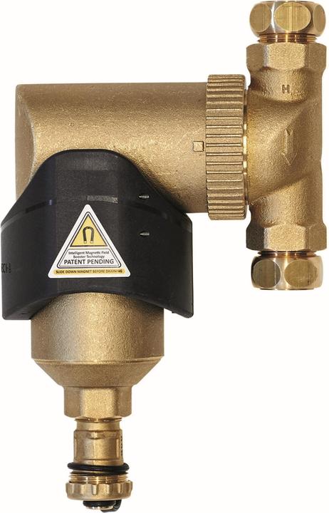 Actual product image Vaillant Magnetite filter 14-27 kW for surface-mounted connection situation (0.11 m)