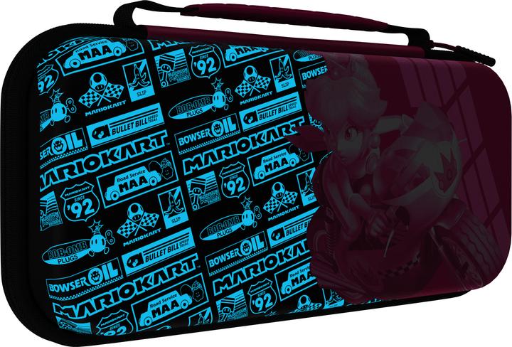 Actual product image PDP Travel Case Plus Glow Grand Prix Peach Switch bag (Switch, Switch Lite, Switch OLED)