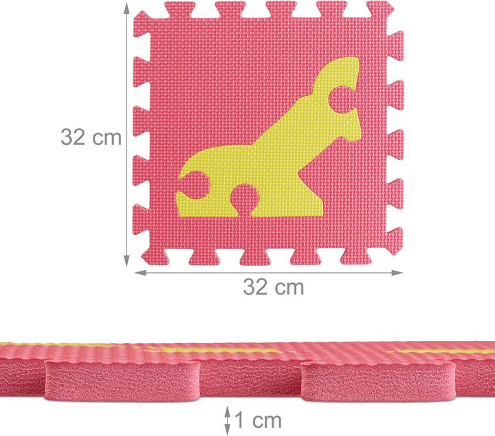 Actual product image Relaxdays Puzzle mat (32 x 32 x 1 cm)