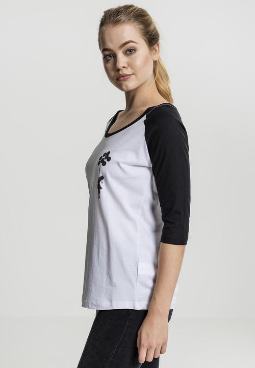 Produktbild Merchcode Ladies Brandalised - Banksy's Graffiti Balloons Raglan Tee (S)