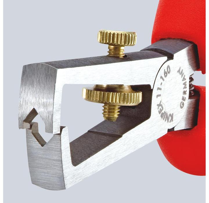 Productafbeelding Knipex Striptang met openingsveer, universeel 11 02 160 (160 mm)