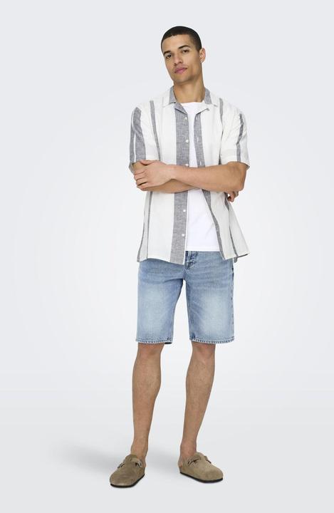 Produktbild Only & Sons Normal geschnitten Resort Kragen Hemd Hemd (L)