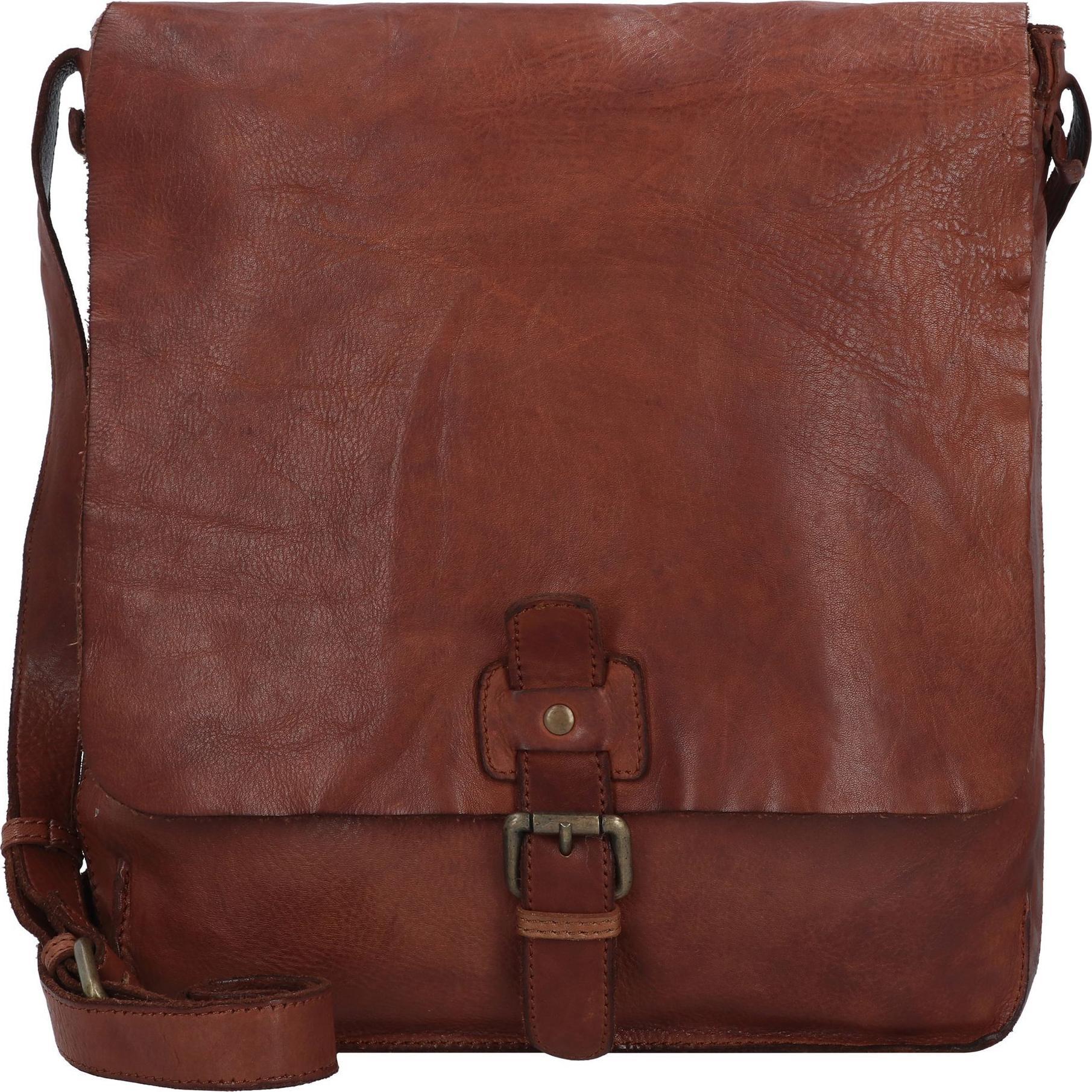 Thumbnail - Harolds, Handtasche, Submarine Umhängetasche Leder 34 cm, Braun
