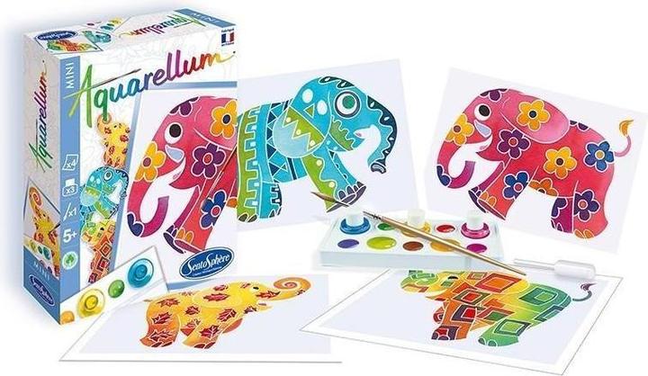 Actual product image Sentosphere aquarellum mini elephants