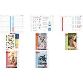 Roth, Quaderni + Bloc notes, Hausaufgabenhefte - Kids&Tiere für clevere Faule, Hase FSC (A5)